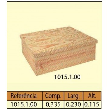 Caixa lisa rectangular pequena em pinho - Utilidades - Casa do Pinho - Loja Online - Móveis - Pinho de Alta Qualidade
